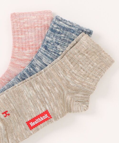Healthknit(ヘルスニット)の「【Healthknit】3足セット ヘビーウェイトクウォーターソックス(ソックス/靴下・メンズ・ホワイト系1/ホワイト系2/グレー系2/ホワイト系3/ホワイト系5/その他4/その他1/その他2/その他3/ホワイト系4/グレー系1・FREE)」の18枚目の写真