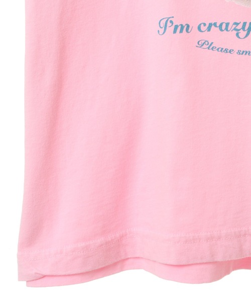 Candy Stripper（キャンディストリッパー）の「MY DEAR LILY Tシャツ（Tシャツ/カットソー・レディース・オフホワイト/ブラック/イエロー/ピンク・1/3/2）」の7枚目の写真