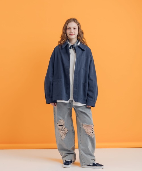 X-LARGE / カバーオール/M/コットン/CML/101233021014 MUHET（ミュエータ）の「ミリタリーカバーオール（カバーオール）」 - WEAR