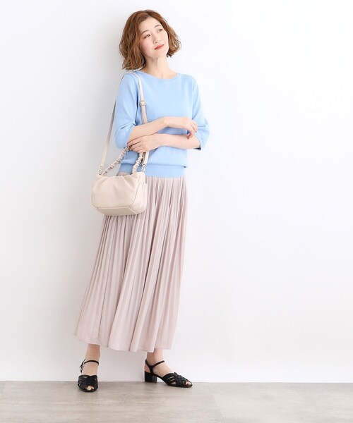 grove(グローブ)の「◆ギャザーハンドル2WAYショルダー(ショルダーバッグ・レディース・シルバー/ブラック/アイボリー/ライトグレー・00)」の20枚目の写真