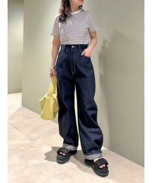 emmi | カーブシルエットデニムパンツ(デニムパンツ)