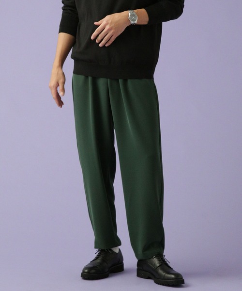 Apo(s)ture（アポスチャー）の「JOHAN-001/合繊テーパードパンツ（その他パンツ・メンズ・ブラック/チャコール/ベージュ/グリーン・XS/S/M/L/XL）」の4枚目の写真