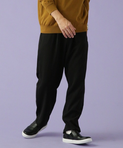 Apo(s)ture（アポスチャー）の「JOHAN-001/合繊テーパードパンツ（その他パンツ・メンズ・ブラック/チャコール/ベージュ/グリーン・XS/S/M/L/XL）」の7枚目の写真
