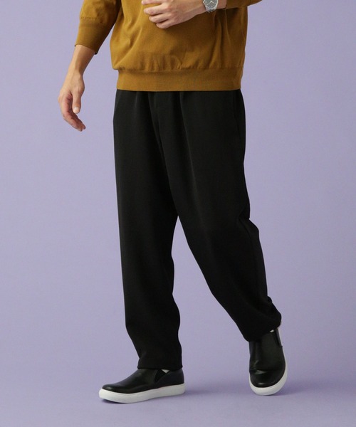Apo(s)ture（アポスチャー）の「JOHAN-001/合繊テーパードパンツ（その他パンツ・メンズ・ブラック/チャコール/ベージュ/グリーン・XS/S/M/L/XL）」の8枚目の写真