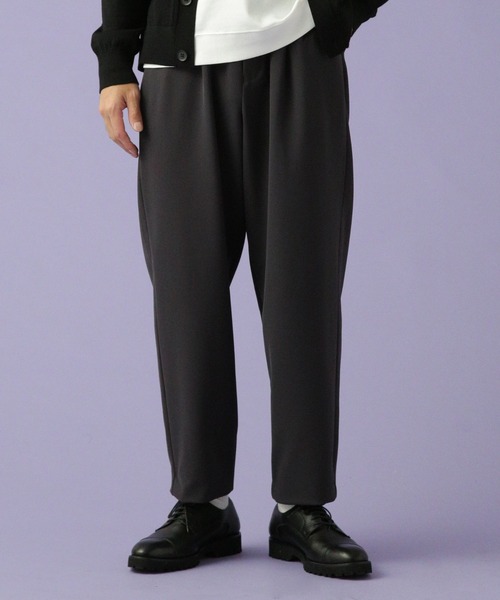 Apo(s)ture（アポスチャー）の「JOHAN-001/合繊テーパードパンツ（その他パンツ・メンズ・ブラック/チャコール/ベージュ/グリーン・XS/S/M/L/XL）」の13枚目の写真