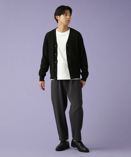 Apo(s)ture（アポスチャー）の「JOHAN-001/合繊テーパードパンツ（その他パンツ・メンズ・ブラック/チャコール/ベージュ/グリーン・XS/S/M/L/XL）」の15枚目の写真