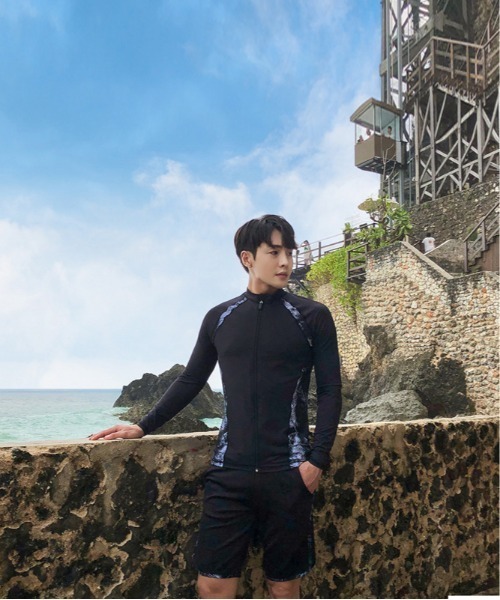 ラッシュガード メンズ3点セット / レディース5点セット -ARCADE