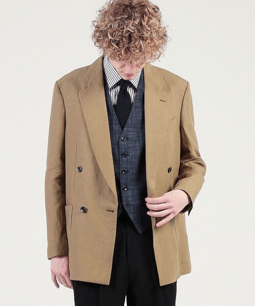 TAGLIATORE（タリアトーレ）の「【別注】TAGLIATORE BRIAN 5Bベスト（ベスト・メンズ・ネイビー・48/46）」の2枚目の写真