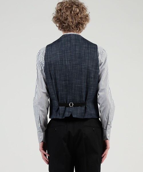 TAGLIATORE（タリアトーレ）の「【別注】TAGLIATORE BRIAN 5Bベスト（ベスト・メンズ・ネイビー・48/46）」の5枚目の写真