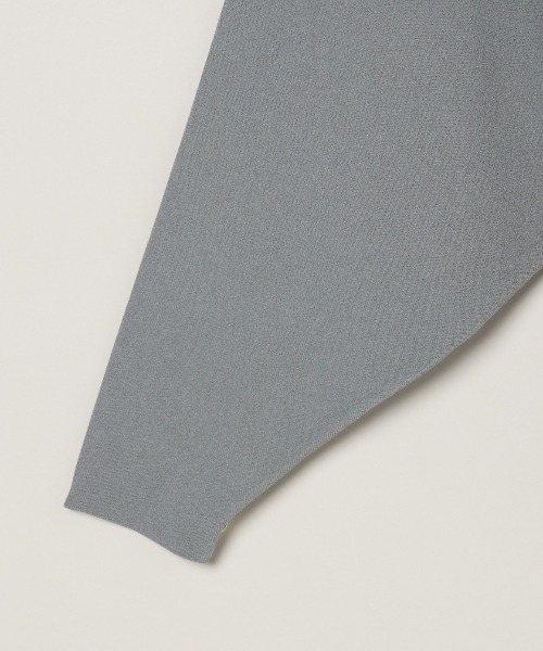 three dots（スリードッツ）の「スリークセーター ボタンカーディガン（Tシャツ/カットソー・レディース・ブラック/ホワイト/ライトブルー/オレンジ/グレー・SMALL）」の9枚目の写真