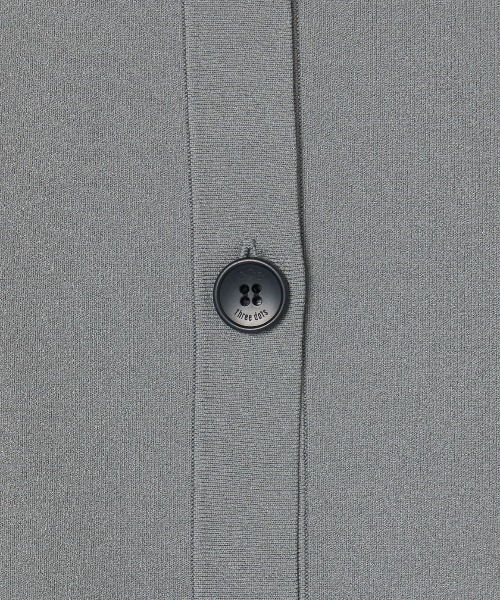 three dots（スリードッツ）の「スリークセーター ボタンカーディガン（Tシャツ/カットソー・レディース・ブラック/ホワイト/ライトブルー/オレンジ/グレー・SMALL）」の11枚目の写真