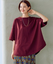 LEPSIM | 【3つの機能付き】裾ラウンドBIGチュニック　987482(Tシャツ/カットソー)