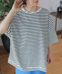 LEPSIM | 裾ラウンドBIGチュニック　987482(Tシャツ/カットソー)