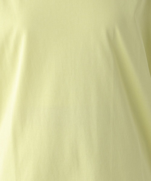 LEPSIM（レプシィム）の「【3つの機能付き】裾ラウンドBIGチュニック　987482（Tシャツ/カットソー・レディース・ライトグリーン/ライトグレー/グレイッシュベージュ/ブラック/ホワイト×ブラック/レッド/ボルドー・FREE）」の8枚目の写真