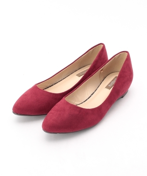 HusHusH（ハッシュアッシュ）の「インヒールパンプス（パンプス・レディース・ベージュ/ブルー/レッド/ブラウン・35/45）」の4枚目の写真