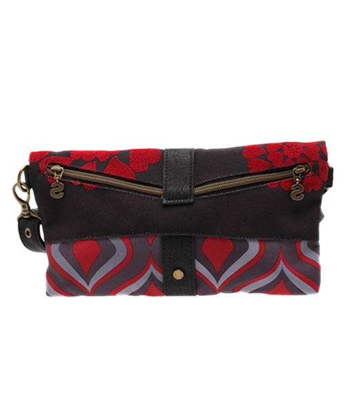 Desigual（デシグアル）の「「Desigual/デシグアル」カラフルショルダー/クラッチバッグ（ショルダーバッグ・レディース・レッド・ONE SIZE）」の3枚目の写真