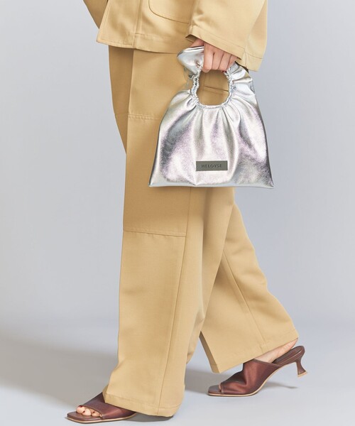 HELOYSE(エロイーズ)の「【一部別注】<HELOYSE>メタリック トースト ワンハンドルバッグ(ハンドバッグ・レディース・レッド/シルバー・FREE)」の4枚目の写真