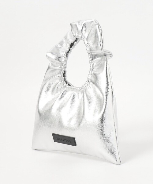 HELOYSE(エロイーズ)の「【一部別注】<HELOYSE>メタリック トースト ワンハンドルバッグ(ハンドバッグ・レディース・レッド/シルバー・FREE)」の10枚目の写真