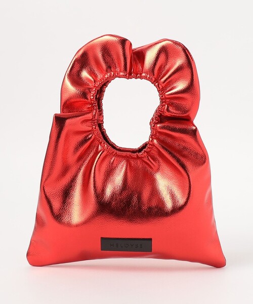 HELOYSE(エロイーズ)の「【一部別注】<HELOYSE>メタリック トースト ワンハンドルバッグ(ハンドバッグ・レディース・レッド/シルバー・FREE)」の16枚目の写真