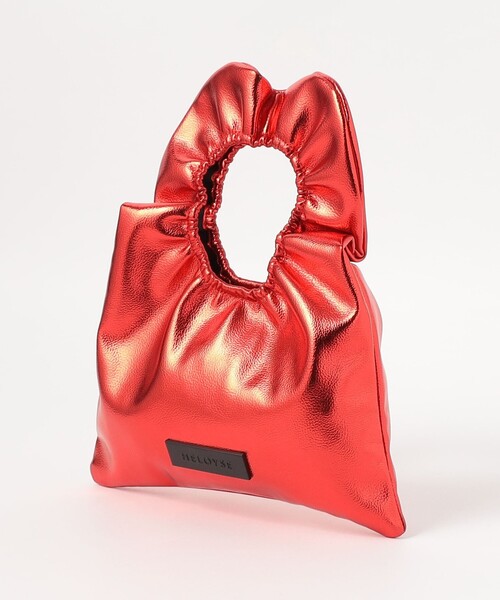 HELOYSE(エロイーズ)の「【一部別注】<HELOYSE>メタリック トースト ワンハンドルバッグ(ハンドバッグ・レディース・レッド/シルバー・FREE)」の18枚目の写真
