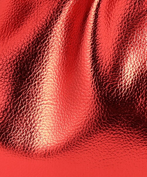 HELOYSE(エロイーズ)の「【一部別注】<HELOYSE>メタリック トースト ワンハンドルバッグ(ハンドバッグ・レディース・レッド/シルバー・FREE)」の15枚目の写真