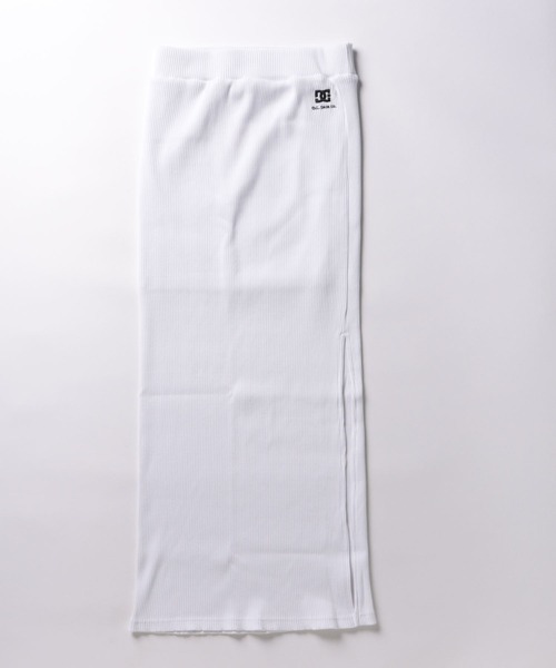 DC SHOES(ディーシーシューズ)の「24 WS TELECO LONG SK/DCウエストゴムタイトスカート(スカート・レディース・ホワイト/ブラック・SMALL/MEDIUM)」の1枚目の写真