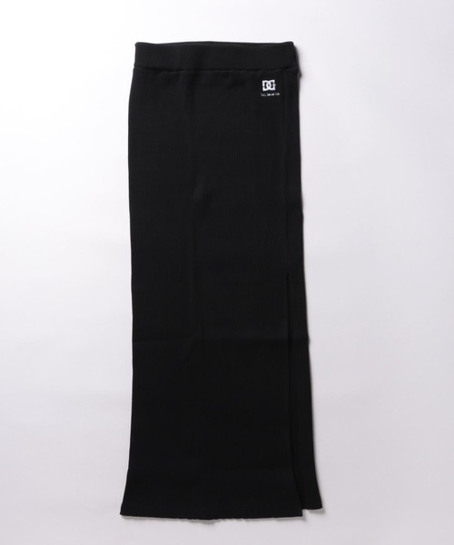 DC SHOES(ディーシーシューズ)の「24 WS TELECO LONG SK/DCウエストゴムタイトスカート(スカート・レディース・ホワイト/ブラック・SMALL/MEDIUM)」の2枚目の写真