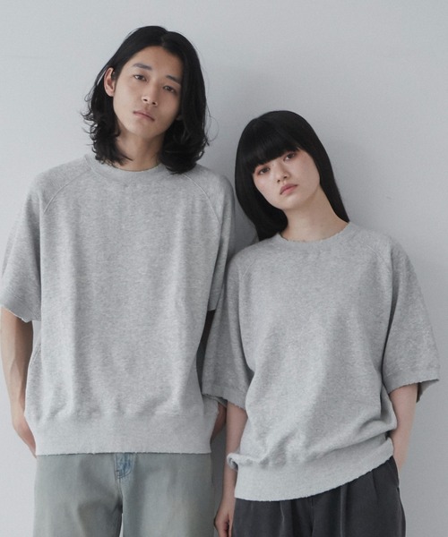 THE STANDARD（ザスタンダード）の「WEGO/ハーフスリーブスウェット（スウェット・メンズ・ブルー系その他/杢グレー/ブラック・LARGE/MEDIUM）」の12枚目の写真