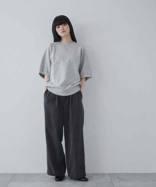 THE STANDARD（ザスタンダード）の「WEGO/ハーフスリーブスウェット（スウェット・メンズ・ブルー系その他/杢グレー/ブラック・LARGE/MEDIUM）」の17枚目の写真