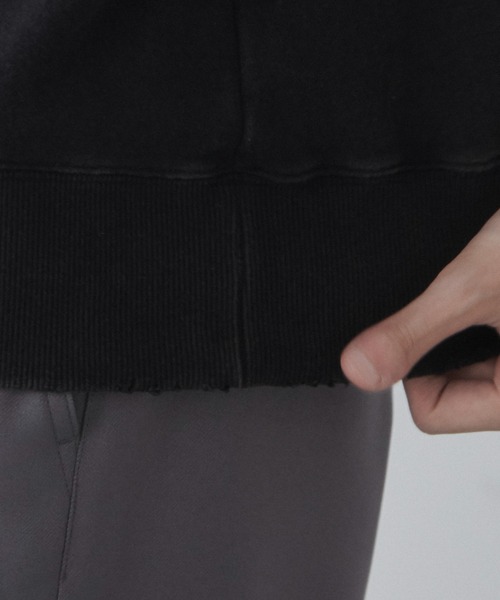 THE STANDARD（ザスタンダード）の「WEGO/ハーフスリーブスウェット（スウェット・メンズ・ブルー系その他/杢グレー/ブラック・LARGE/MEDIUM）」の10枚目の写真