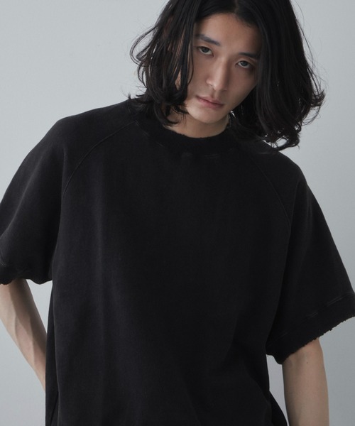 THE STANDARD（ザスタンダード）の「WEGO/ハーフスリーブスウェット（スウェット・メンズ・ブルー系その他/杢グレー/ブラック・LARGE/MEDIUM）」の11枚目の写真