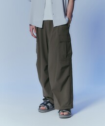tk.TAKEO KIKUCHI | ナイロンワイドカーゴパンツ(その他パンツ)