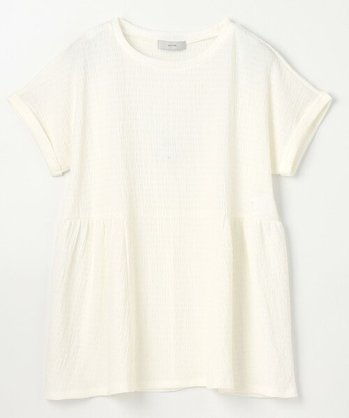 ANY（エニィ）の「フクレジャージチュニック（Tシャツ/カットソー・レディース・ブルー系/ブラック系/アイボリー系・F）」の11枚目の写真
