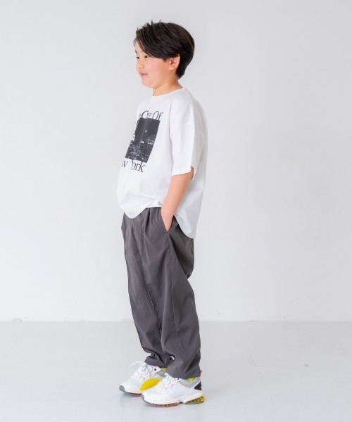 and D. petit main（アンドディープティマイン）の「リラックススラックス（スラックス・キッズ・ブルーグレー/チャコール/シルバーグレー・120cm/130cm/140cm/150cm/110cm/100cm）」の6枚目の写真