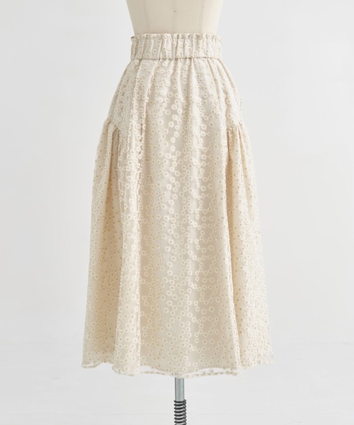 ツルバイマリコオイカワ　ピンク フレアスカート ロングスカート　セブンテン ツルバイマリコオイカワ ピンク フレアスカート ロングスカート セブンテン