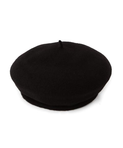 BEAUTY&YOUTH UNITED ARROWS（ビューティーアンドユースユナイテッドアローズ）の「BY フェルトカラーベレー◆（ハンチング/ベレー帽・レディース・ブラック/グレー/ベージュ/ワインレッド/オリーブ・フリー）」の2枚目の写真