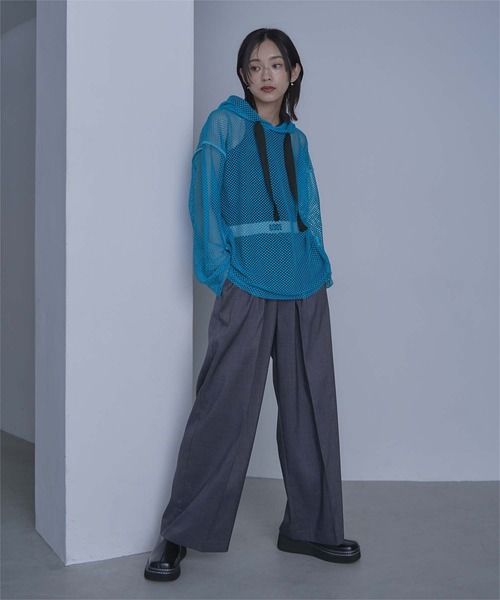 Misayoメッシュパーカー niko and・・・ 新品misayoメッシュパーカー【Be with M