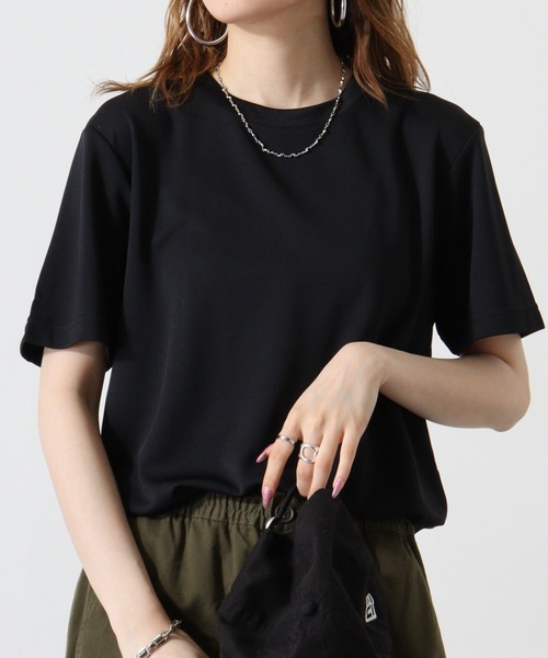 atONE(アットワン)の「atONE 4.3オンスドライTシャツ(ポリジン加工)(Tシャツ/カットソー・レディース・ホワイト/レッド/ピンク/ブラック/カーキ/イエロー系/チャコールグレー・XL/L/M)」の15枚目の写真