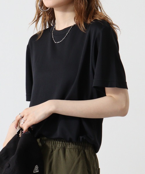 atONE(アットワン)の「atONE 4.3オンスドライTシャツ(ポリジン加工)(Tシャツ/カットソー・レディース・ホワイト/レッド/ピンク/ブラック/カーキ/イエロー系/チャコールグレー・XL/L/M)」の16枚目の写真