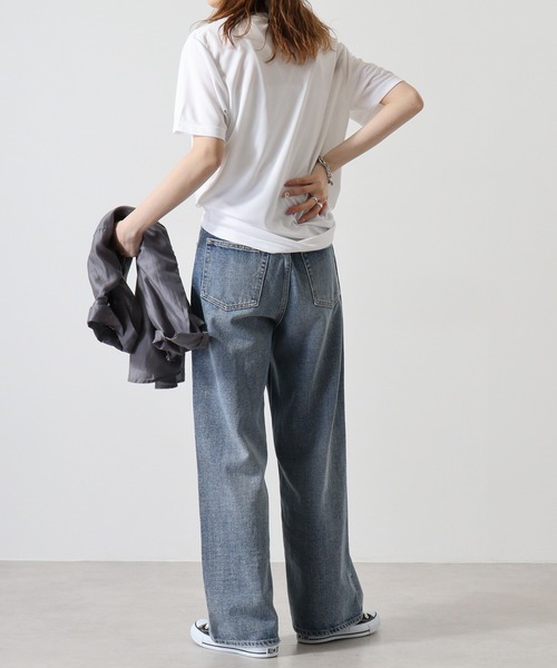 atONE(アットワン)の「atONE 4.3オンスドライTシャツ(ポリジン加工)(Tシャツ/カットソー・レディース・ホワイト/レッド/ピンク/ブラック/カーキ/イエロー系/チャコールグレー・XL/L/M)」の13枚目の写真