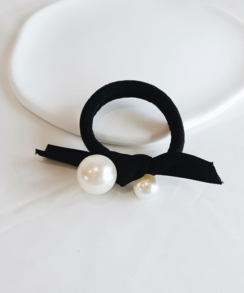 レジンヘアゴム　ポニーフック　ドライフラワー　No.261 ヘアゴム No.261 レジンヘアゴム ポニーフック ドライフラワー No.261