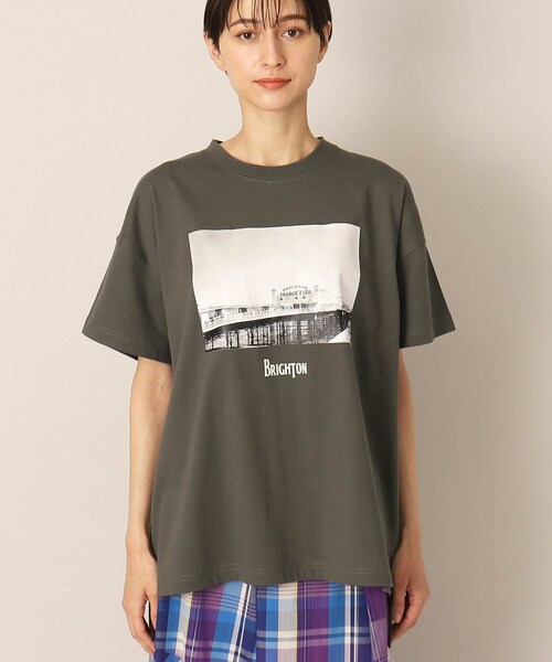 フォトプリントフォト プリント Tシャツワンピース セール】【リンクコーデ】フォトプリントTシャツ(Tシャツ