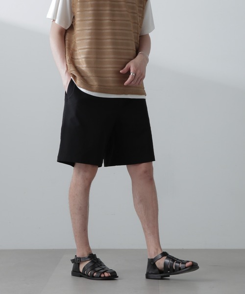 NANO universe（ナノユニバース）の「テックポプリンハイブリットサーフショーツ（その他パンツ・メンズ・ブラック/レッド/ネイビー・L/M/S）」の7枚目の写真