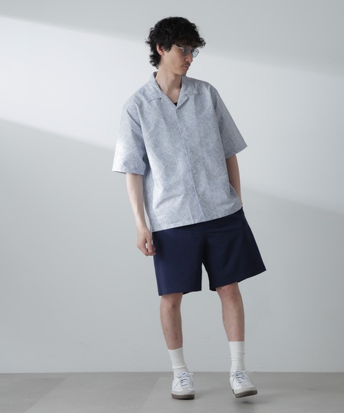 NANO universe（ナノユニバース）の「テックポプリンハイブリットサーフショーツ（その他パンツ・メンズ・ブラック/レッド/ネイビー・L/M/S）」の21枚目の写真