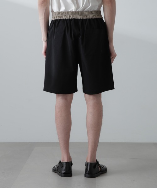 NANO universe（ナノユニバース）の「テックポプリンハイブリットサーフショーツ（その他パンツ・メンズ・ブラック/レッド/ネイビー・L/M/S）」の18枚目の写真