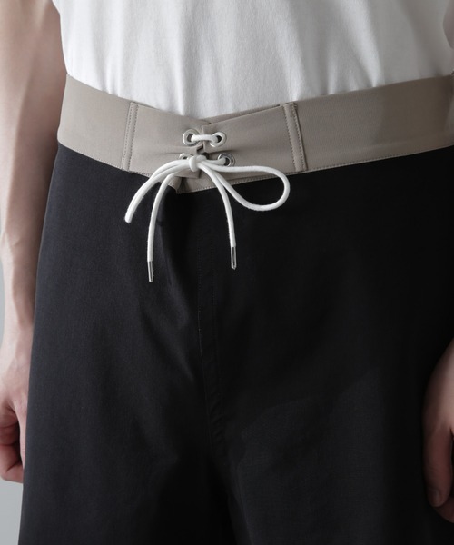 NANO universe（ナノユニバース）の「テックポプリンハイブリットサーフショーツ（その他パンツ・メンズ・ブラック/レッド/ネイビー・L/M/S）」の17枚目の写真