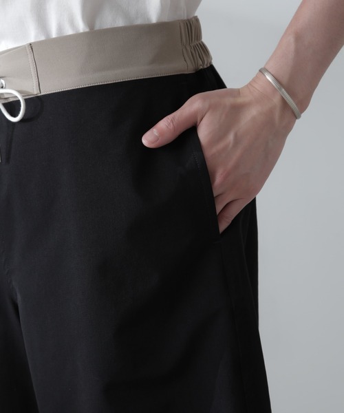 NANO universe（ナノユニバース）の「テックポプリンハイブリットサーフショーツ（その他パンツ・メンズ・ブラック/レッド/ネイビー・L/M/S）」の16枚目の写真