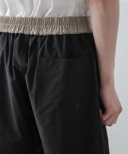 NANO universe（ナノユニバース）の「テックポプリンハイブリットサーフショーツ（その他パンツ・メンズ・ブラック/レッド/ネイビー・L/M/S）」の15枚目の写真