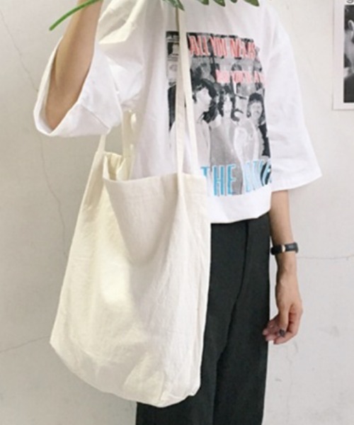 TONE SELECT GOODS(トーンセレクトグッズ)の「urbanfemine./軽量トートバッグ U7280(トートバッグ・レディース・ピンク/グリーン/ホワイト/ブラック/アイボリー・FREE)」の2枚目の写真