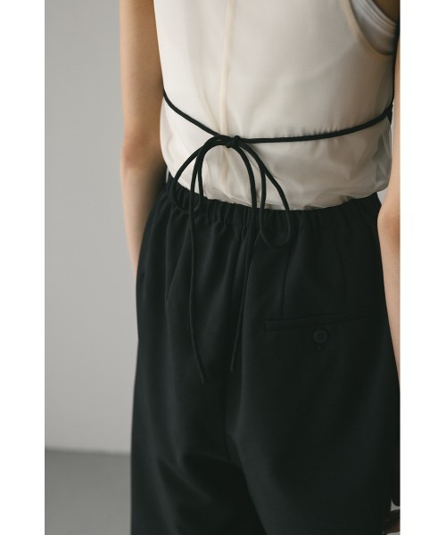 STYLEMIXER(スタイルミキサー)の「バックストリングサロペット(つなぎ/オールインワン・レディース・グレー/ブラック・SMALL/MEDIUM)」の12枚目の写真